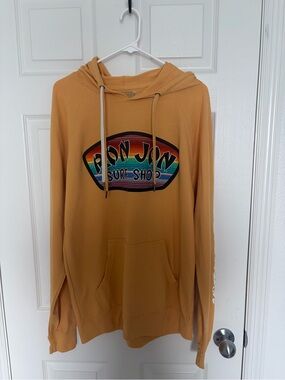 Ron Jon Men’s Mustard Yellow Pullover Hoodie